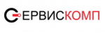 Логотип сервисного центра Сервискомп+